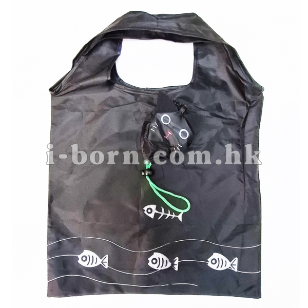 產品：卡通動物摺疊購物袋