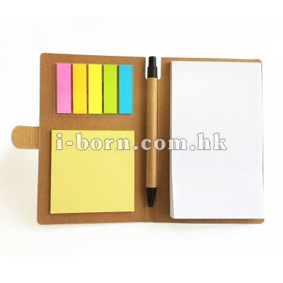 產品：牛皮紙封面便簽本