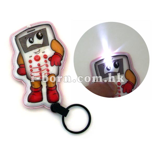 產品：PVC發光匙扣