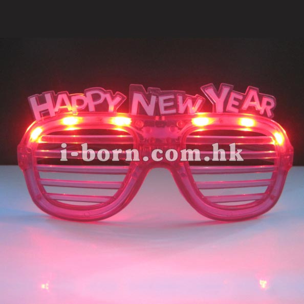 產品：新年發光眼鏡