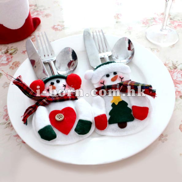 產品：聖誕餐具袋