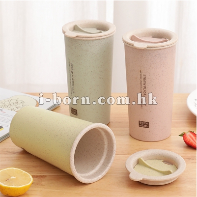 產品：小麥秸稈雙層杯