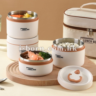 產品：不鏽鋼保溫飯盒