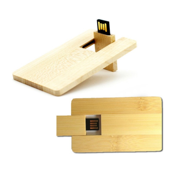 產品：USB 木製卡片型記憶棒