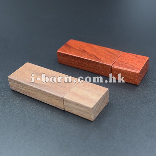 產品：USB 木製記憶棒